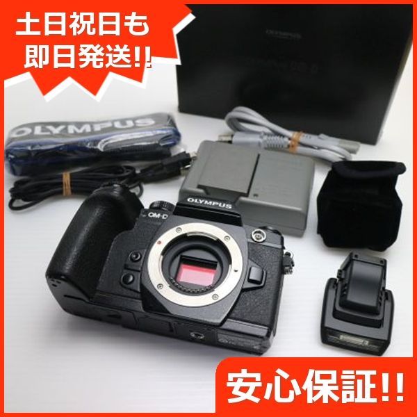 E-M1 OM-D ブラック ミラーレス一眼 OLYMPUS 本体 土日祝発送OK 03000
