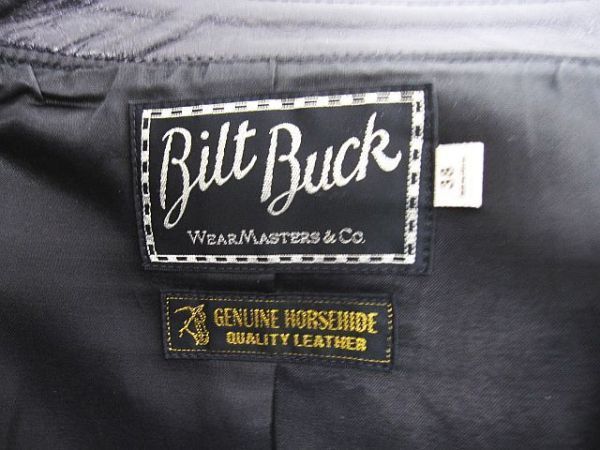 ☆【新品未使用】ビルトバック Bilt Buck by Attractions ホースハイド 