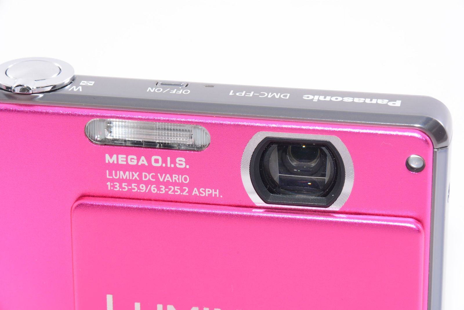 カメラ 【】Panasonic パナソニック LUMIX DMC-FP1 ピンク コンパクト