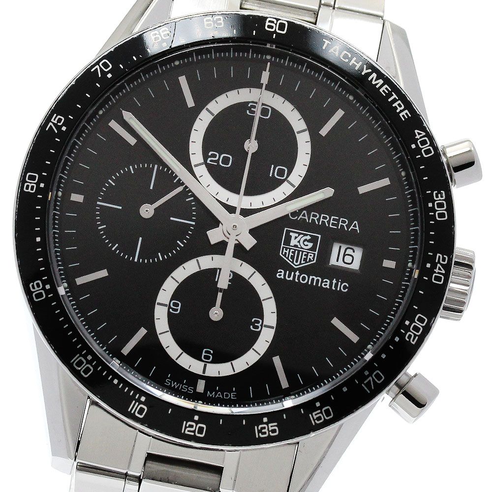タグホイヤー TAG HEUER CV2010 カレラ デイト クロノグラフ 自動巻き メンズ_888861
