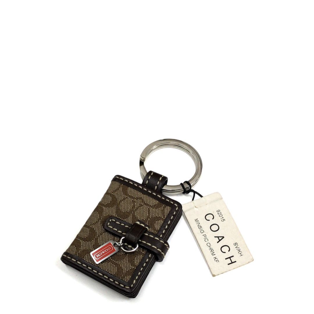 美品】COACH コーチ バッグ チャーム キーリング キーホルダー