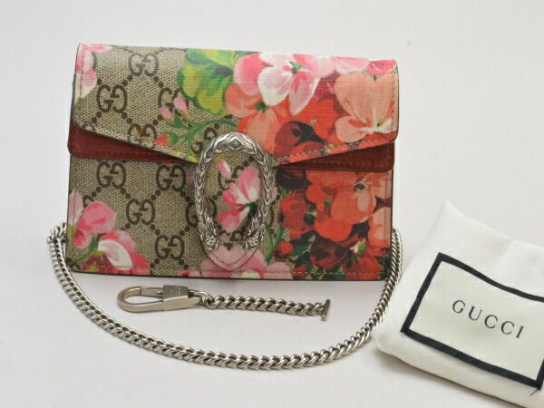 グッチ GUCCI ディオニュソス チェーンショルダー バッグ PVC