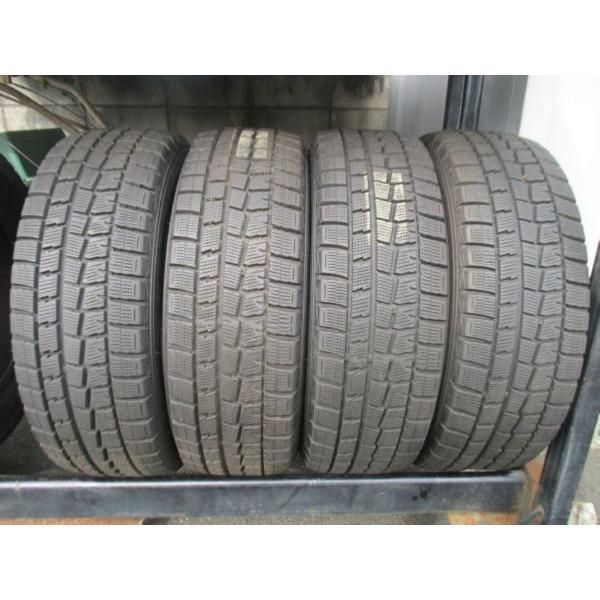 185/60R15 84Q ダンロップ WINTER MAXX WM01 スタッドレス 2019年製 4本 送料込 T31280920インボイス領収書発行可能