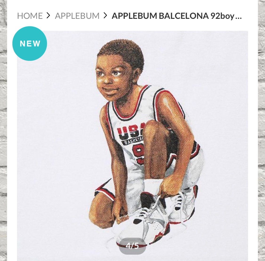 限定品❗️APPLEBUM/BALCELONA '92 Boy TEE 新品✨