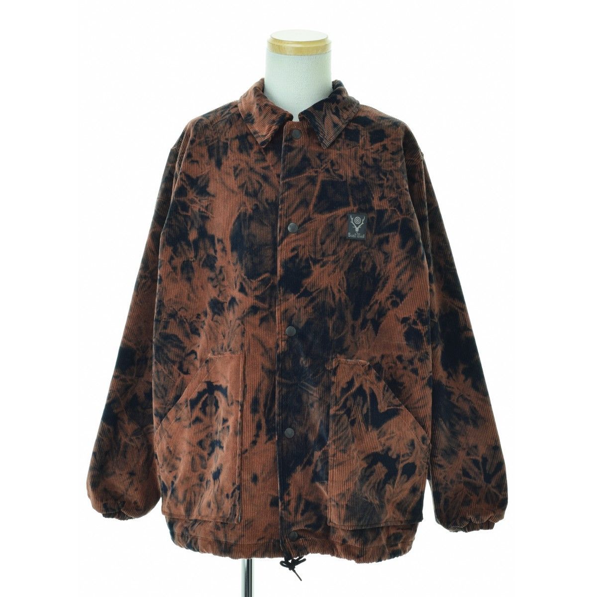 【South2West8/S2W8】23AW NS715 Coach Jacket-9W Corduroy/Discharge Dye コーチコーデュロイジャケット