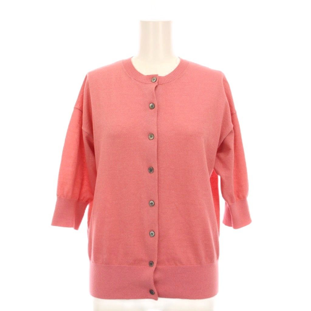 イエナ IENA 24AW LEVITA クルーカーディガン ニット 七分袖