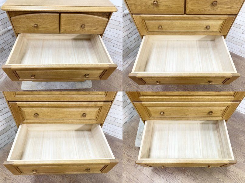 北海道旭川家具/和光タンス チェスト 木製 洋服タンス 箪笥 収納