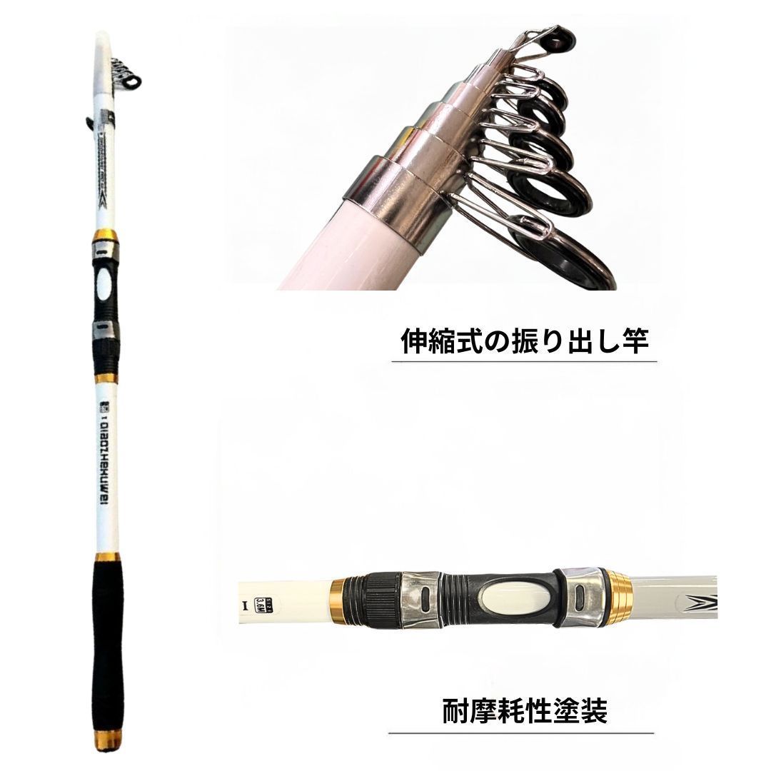 送料無料★ゴールド 投げ竿 360 釣り竿 海釣り 炭素伸縮釣竿 釣りロッAiO 送料無料☆ゴールド 投げ竿 360 釣り竿 海釣り 炭素伸縮釣竿