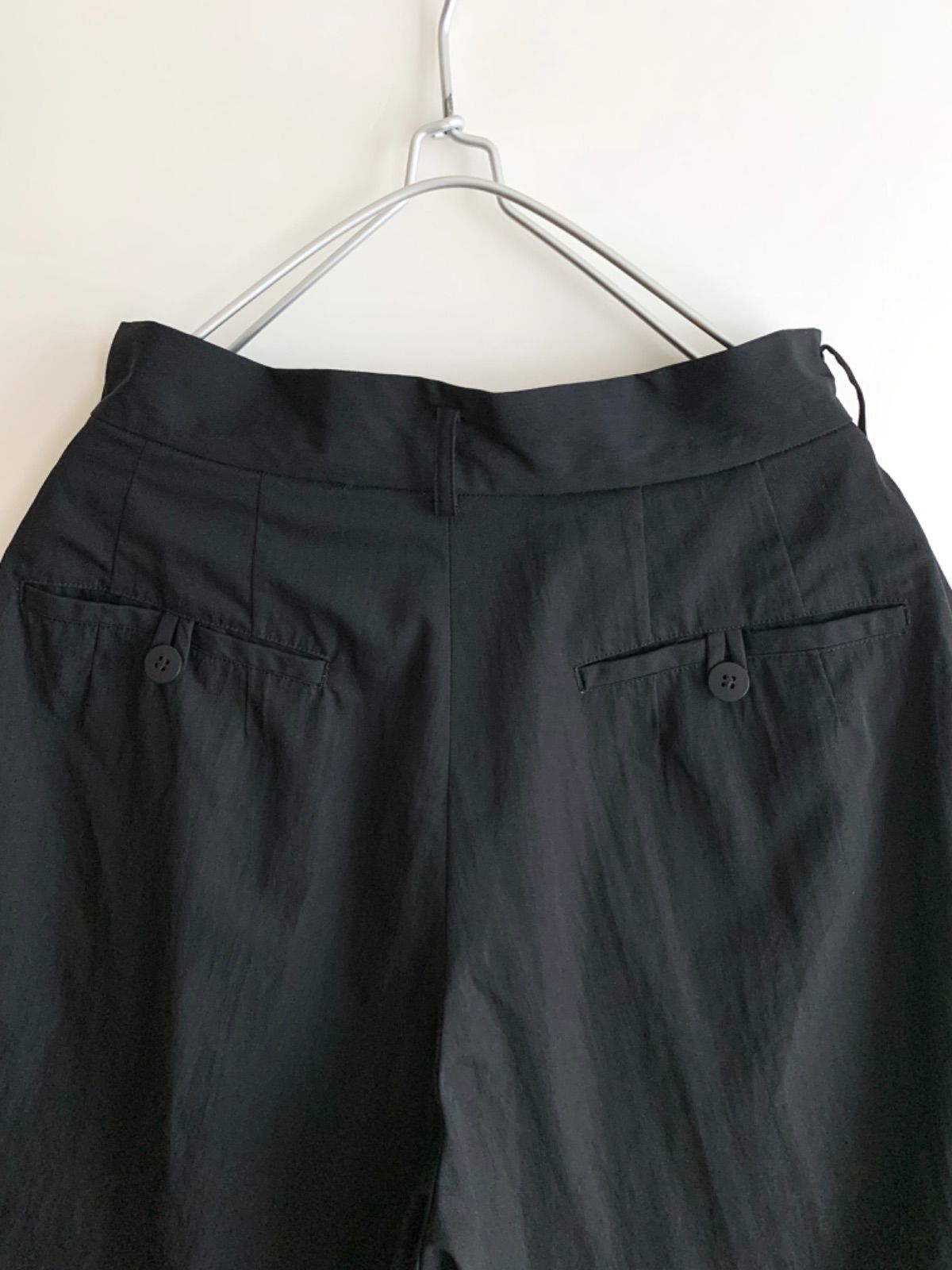 11aw Y's yohji yamamoto ワイズ ウールギャバ ナイロン混キュロット