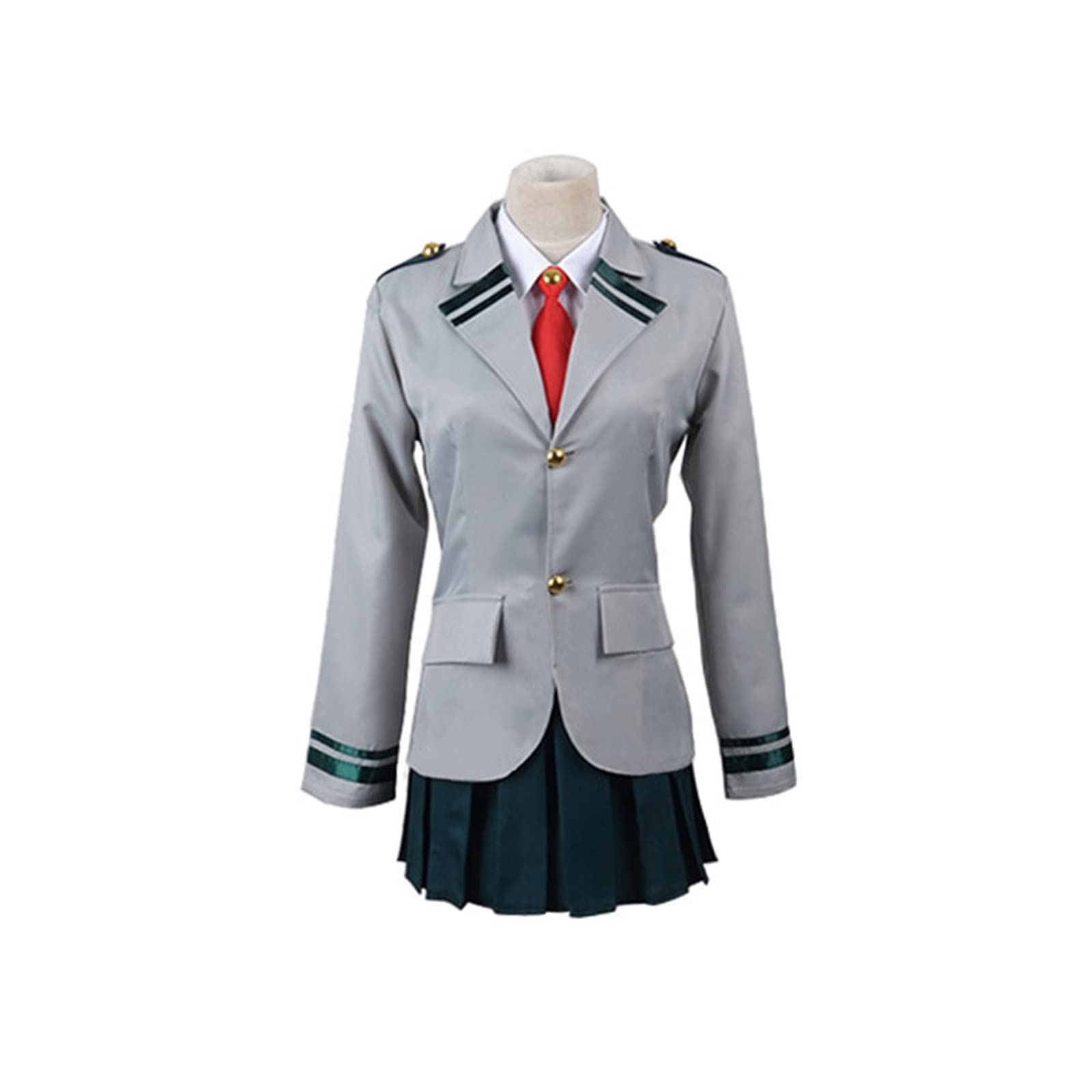 【特価商品】[神併良品] 僕のヒーローアカデミア コスプレ ウィッグ付き 制服 雄英高校 1年A組 緑谷出久 コスプレ衣装 爆豪勝己 飯田天哉 轟焦凍 麗日御茶子 風 仮装 アニメ cosplay イベント 