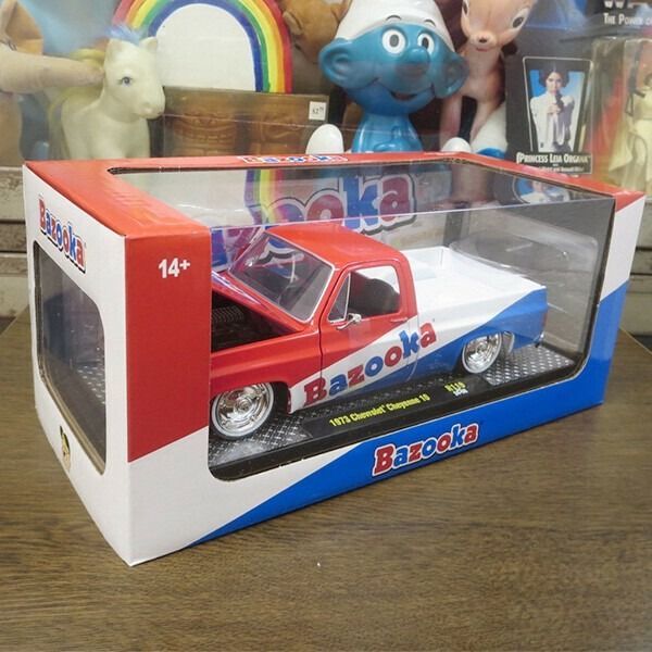 M2 1973 シボレー・シャイアン 10 ピックアップ・トラック - バズーカ M2 MACHINES BAZOOKA 1973 Chevrolet Cheyenne 10 バズーカ ミニカー