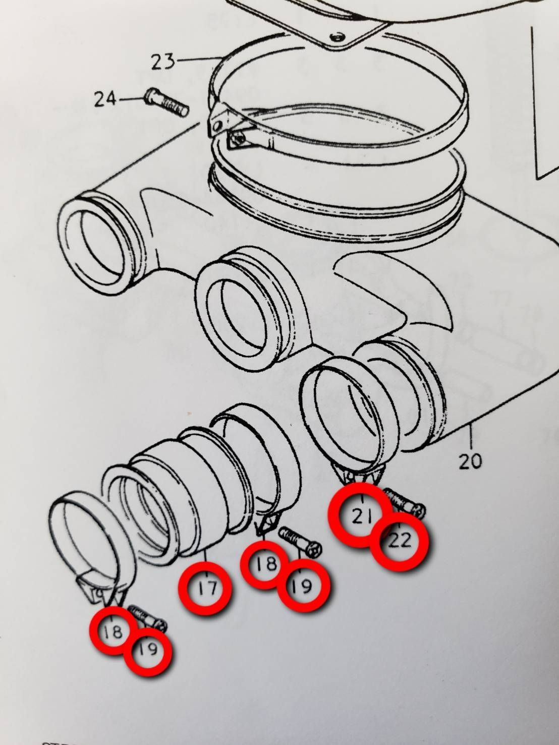 購入特典 GT380 GT550 インシュレーター バンド クランプ ９本セット 激安で高品質＆送料無料！