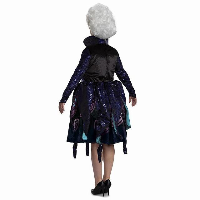 Disney 2018 ハロウィン　リトルマーメイド　アースラ 新品 未使用】コスプレ 全身 ディズニー DISNEY アースラ ヴィランズ
