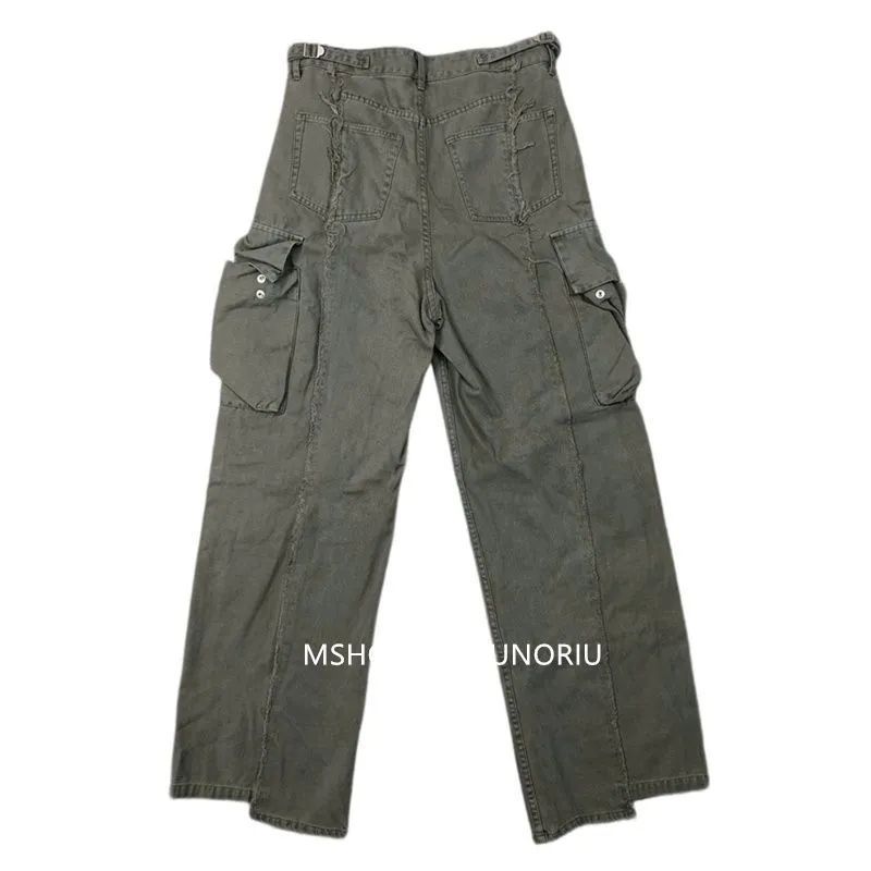 パンツ VUJADE CargoPants The “Diviser” Inside-Out Denim Cargo Pants – VUJA DÉ