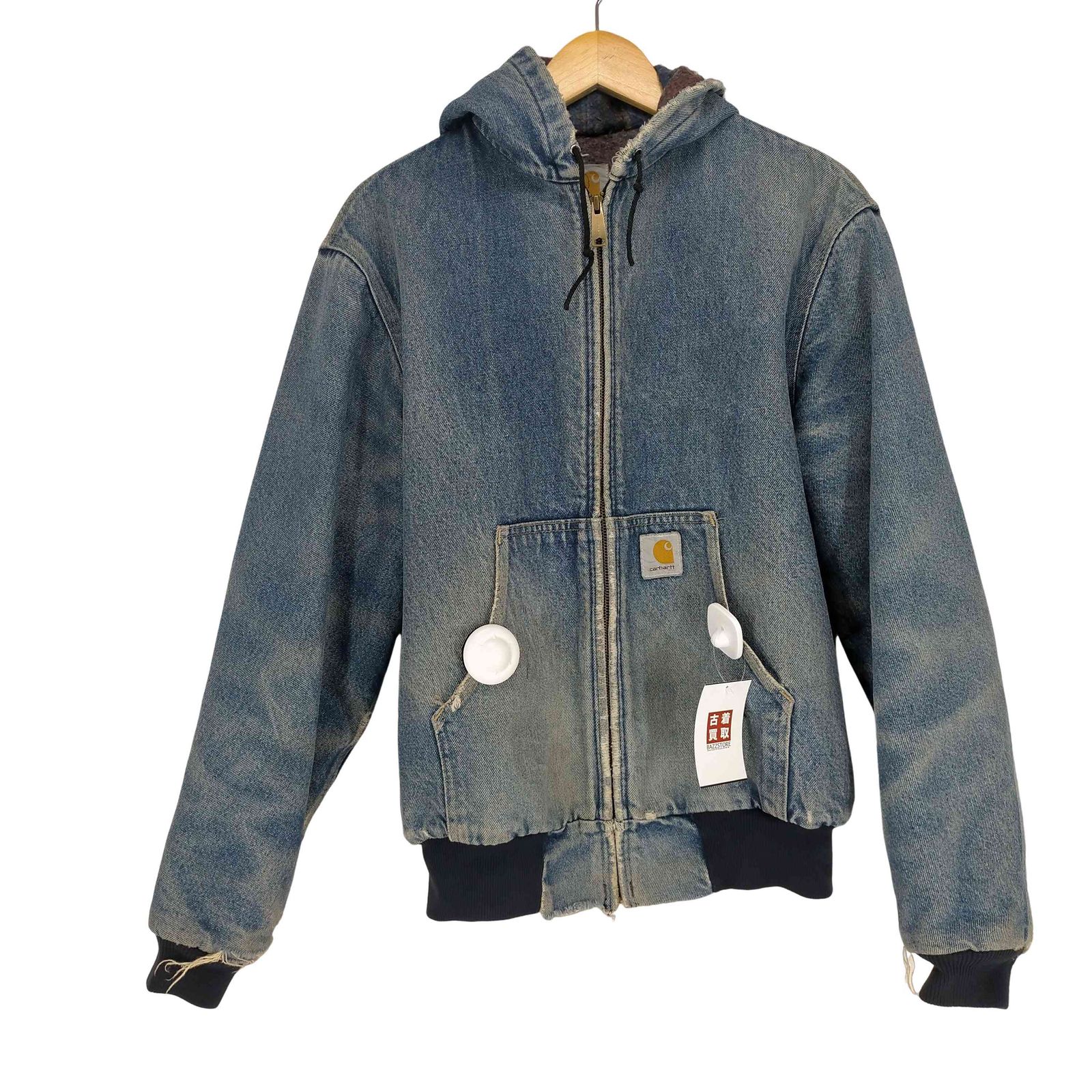 カーハート Carhartt 裏地ネイティブ柄ネル デニムアクティブ 