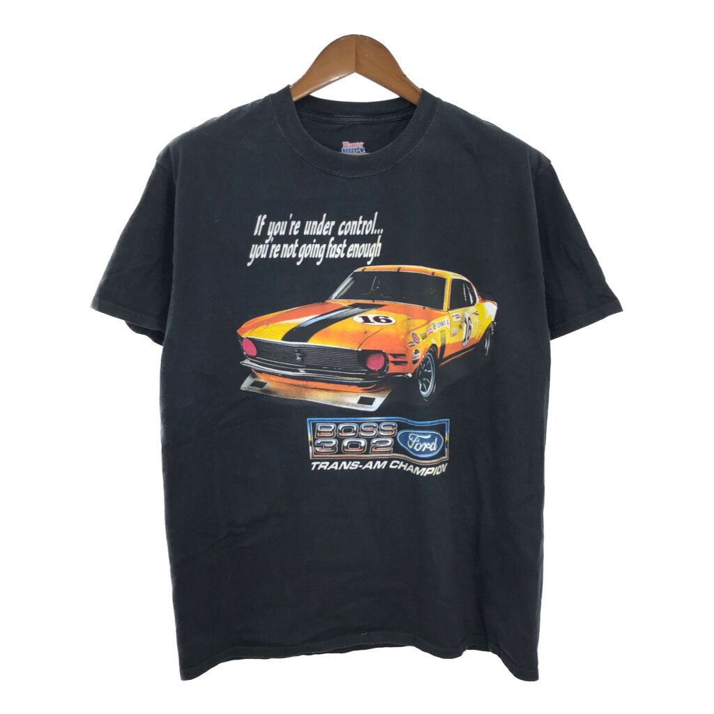 FORD フォード マスタング 半袖Ｔシャツ ブラック (メンズ L) 中古 古着 R1465