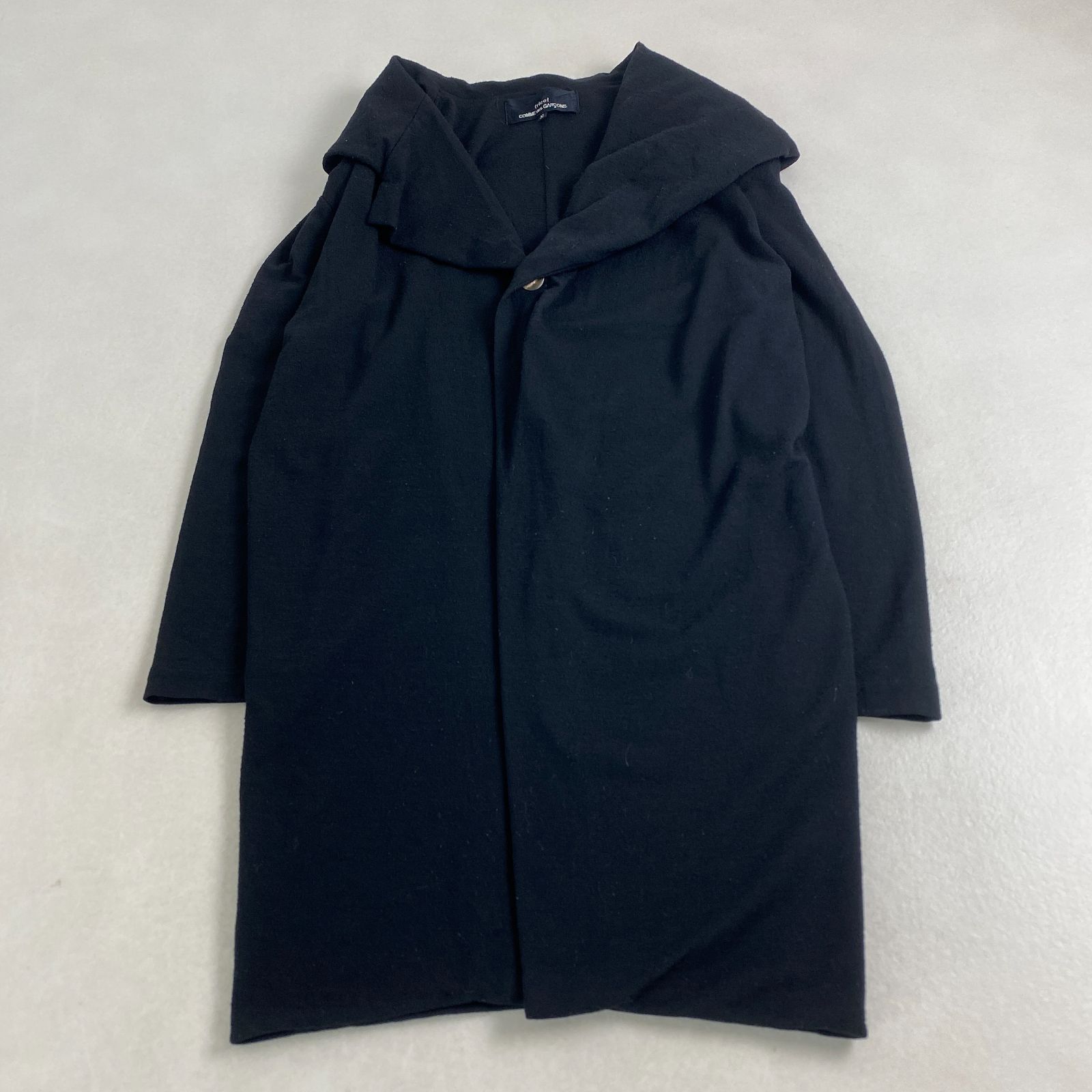 【美品】バーバリーブラックレーベル マリンロングコート ダブル 銀ボタン 美品】バーバリーブラックレーベル マリンロングコート ダブル 銀