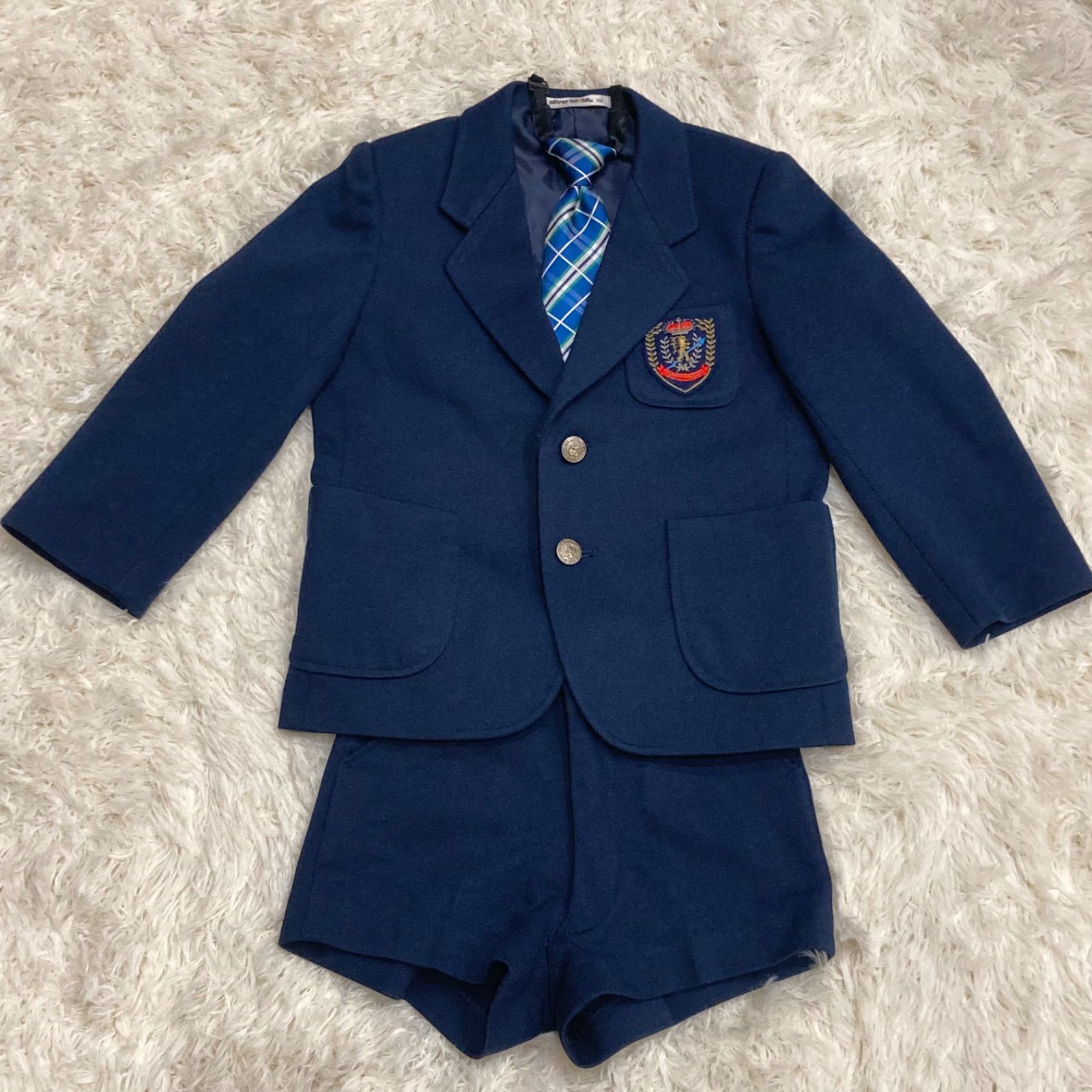 u003c美品u003e  OLIVER HOUSE  オリバーハウス　フォーマル　スーツ　セットアップ　男の子　卒園式　入学式　七五三