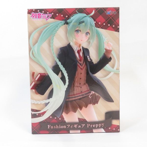 中古 未開封品 Fashion フィギュア Preppy 初音ミク TAITO