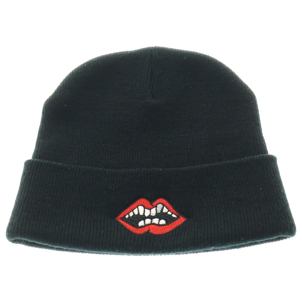 CHROME HEARTS クロムハーツ ×MATTY BOY PPO WOOL WATCH CAP マッティボーイ チョンパー刺繍ビーニー ニットキャップ 帽子 ブラック