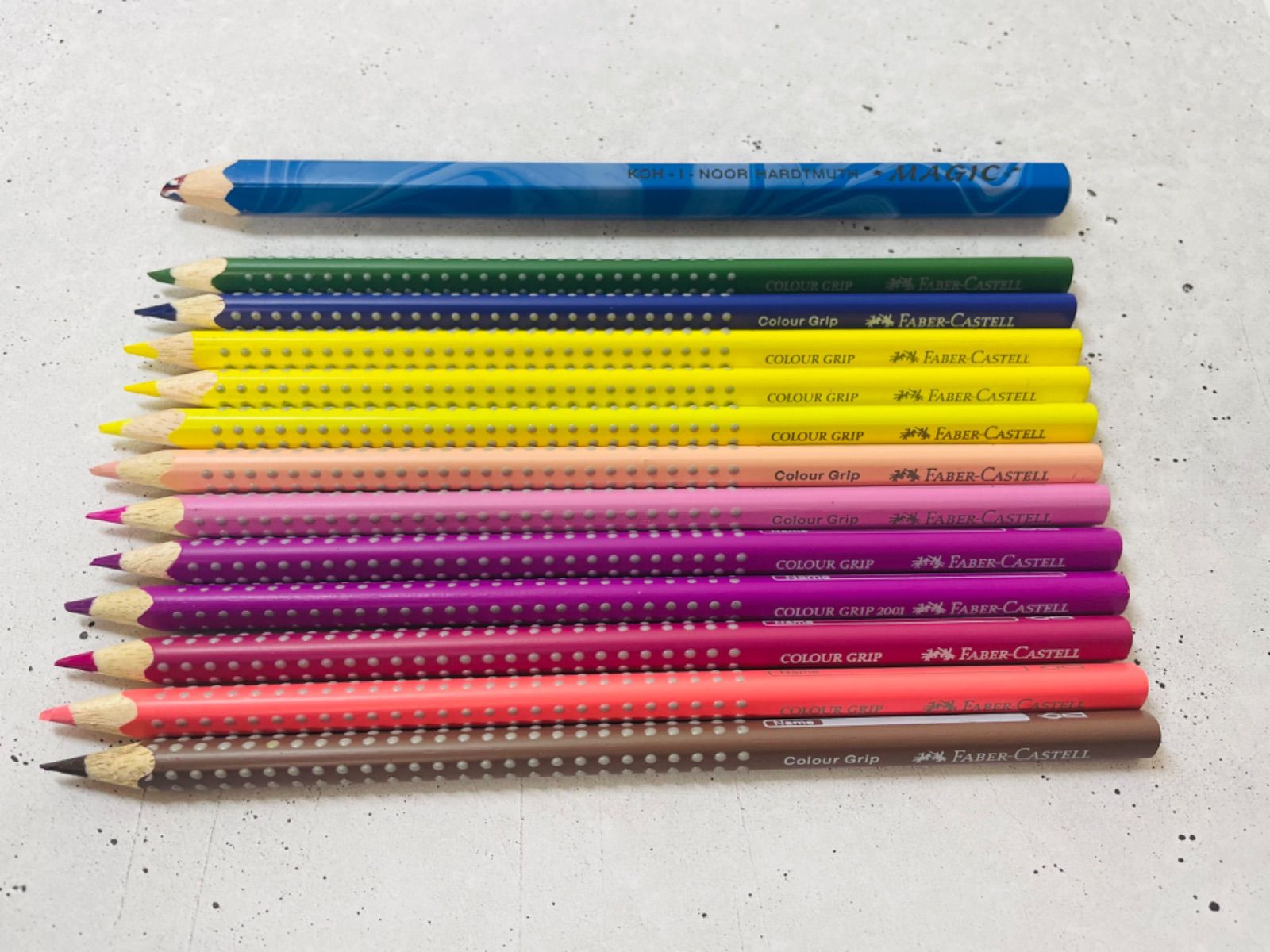 コヒノール ミックス色鉛筆 マジックペンシル 24本セット 【NEW限定品