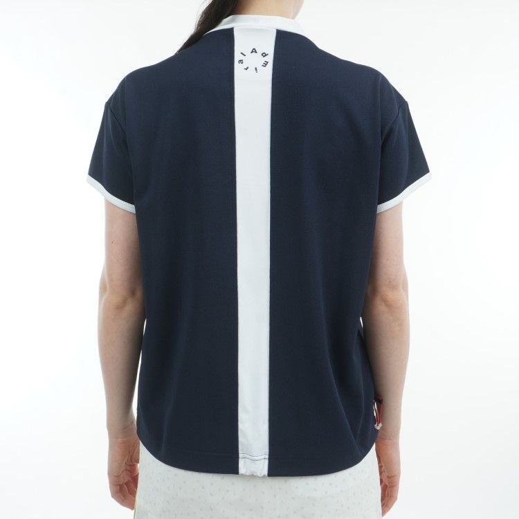 アドミラルゴルフ シャツ モックシャツ レディース 半袖 モックネック