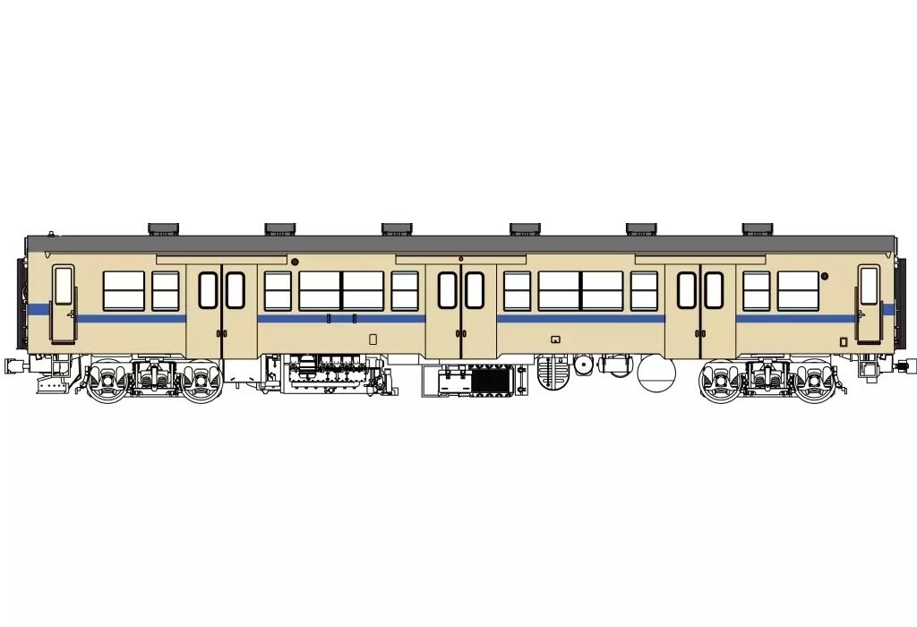 鉄道模型 HOゲージ 1|80 国鉄キハ30寒地向相模線色動力付 TW-K30-500C-M