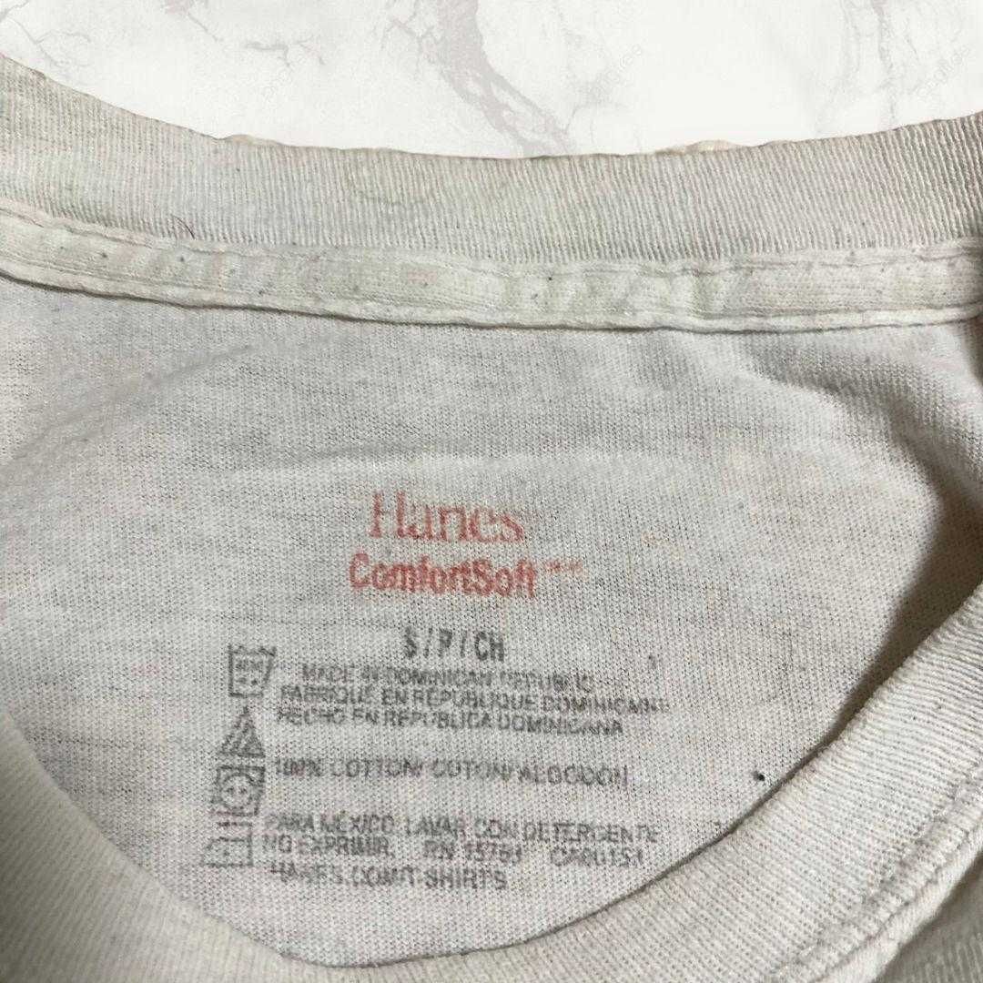 半袖 ユーズド HST Hanes 90s 00s 白 ニルバーナ コジック バンド T