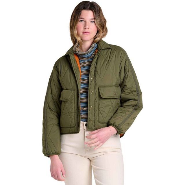 【送料無料】 ドード アンドコー レディース ジャケット・ブルゾン アウター Nomader Reversible Jacket - Women's Olive & Persimmon