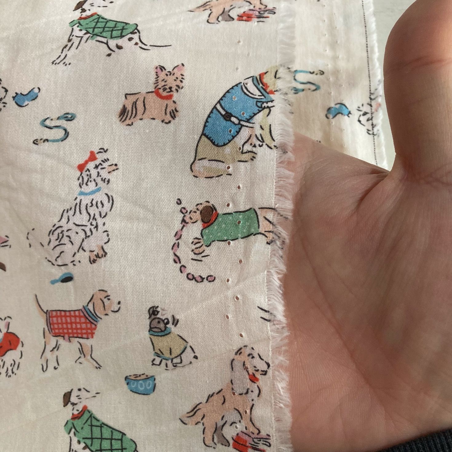 キャスキッドソン 犬柄 コットン 綿 生地 布地 ハンドメイド