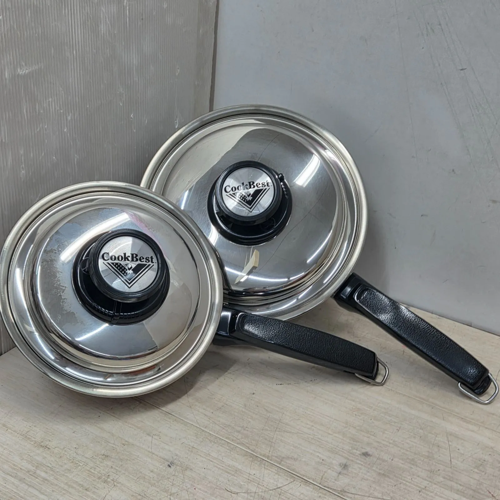 CookBest ステンレス片手鍋 クックベスト2コート？未使用保管品　IH対応 CookBest ステンレス片手鍋 クックベスト2コート？未使用保管品 IH対応