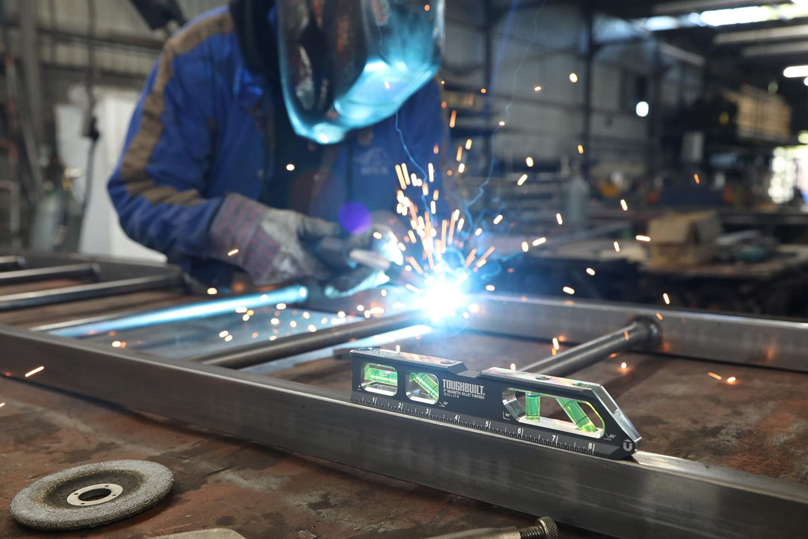 ToughBuilt 9インチ 磁気ビレット魚雷レベル - TB-H2-L-9T-M HRDEVELOPMENT_JP