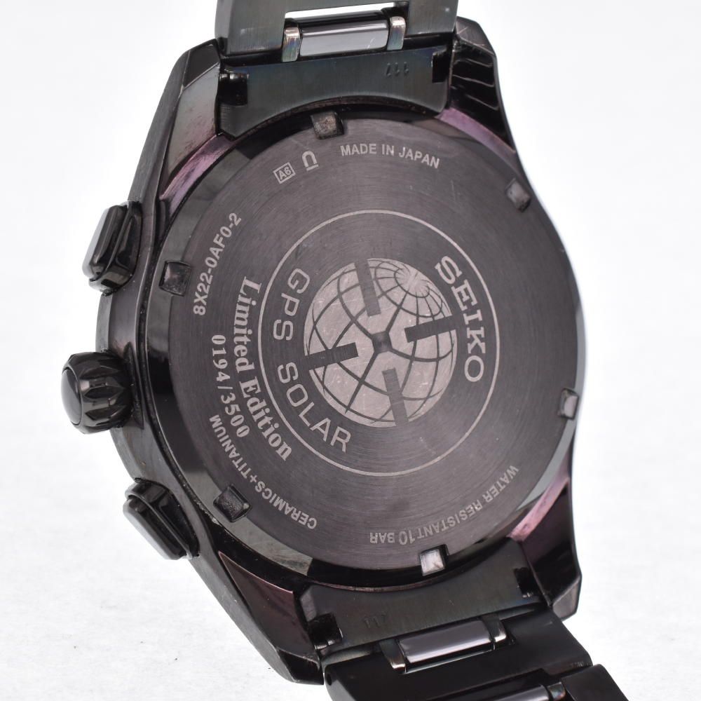SEIKOアストロンGPS 8X22-0AF0/SBXB091 ソーラークォーツ