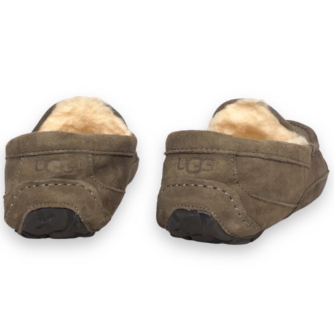 UGG アグ スリッポン カーキ モカシン ローファー 26 メンズHH9429