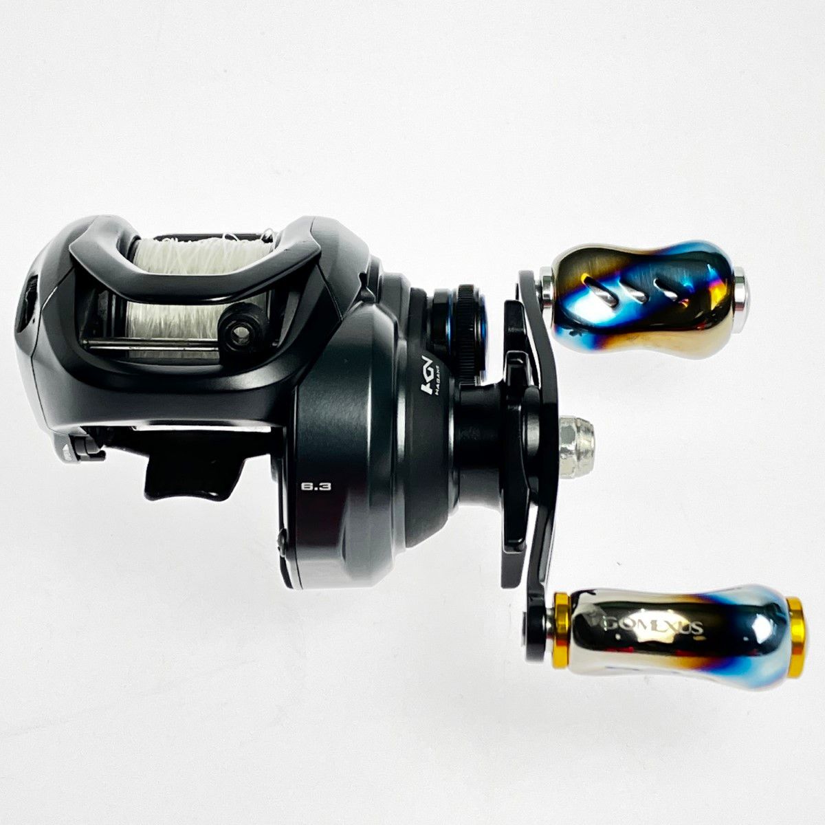 ▽▽SHIMANO シマノ ベイトリール SLX BFS L ハンドルノブカスタム 043696