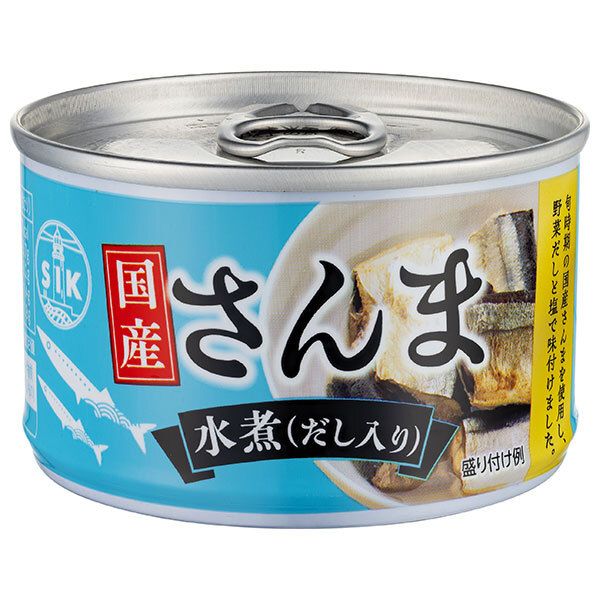 信田缶詰 国産さんま 水煮 150g缶×24個入× 2ケース ｜ 缶詰 さんま サンマ 秋刀魚 国産 味付け 水煮