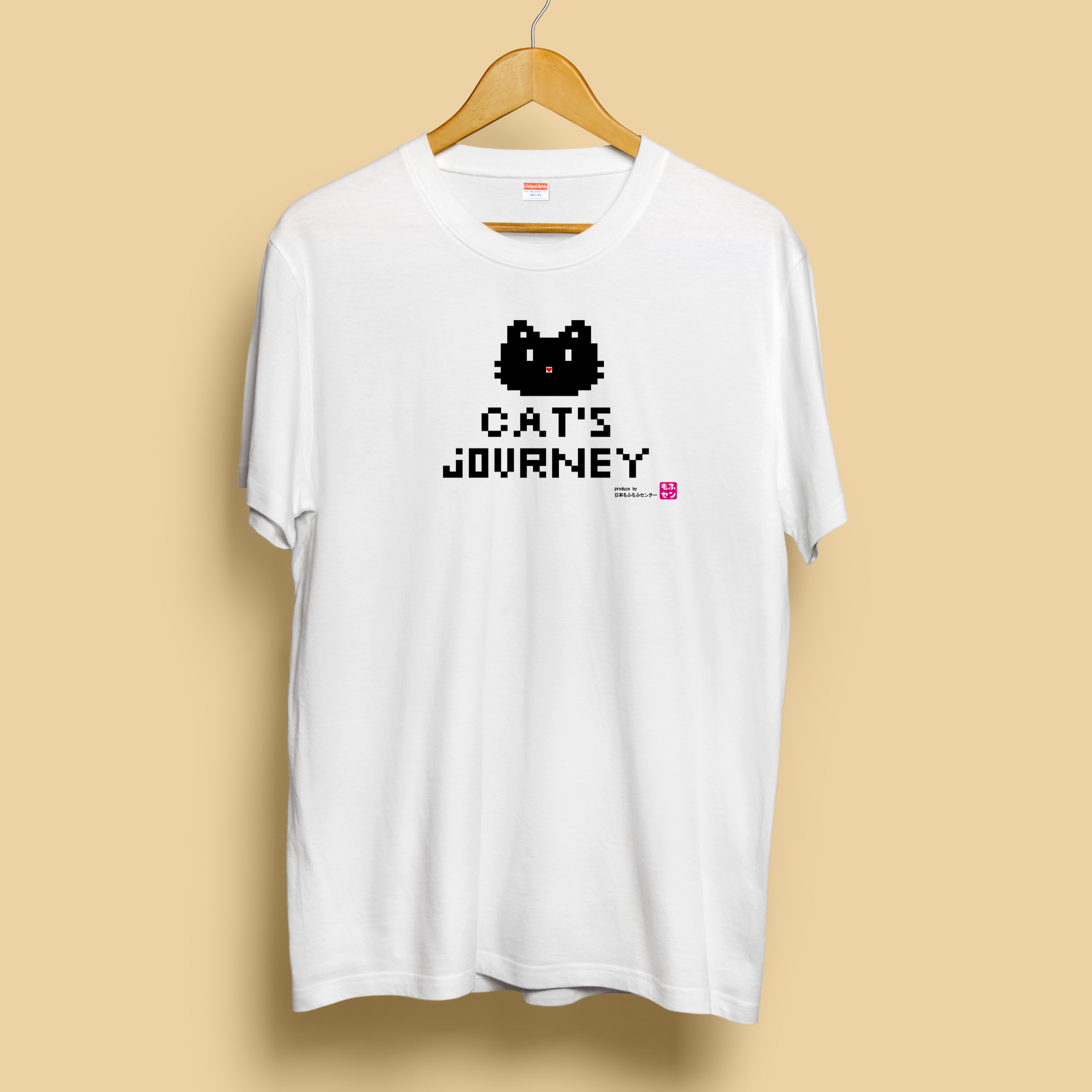 【半袖/Tシャツ】オシャレおもしろTシャツ「ボンボヤージュ☆キャットジャーニー」