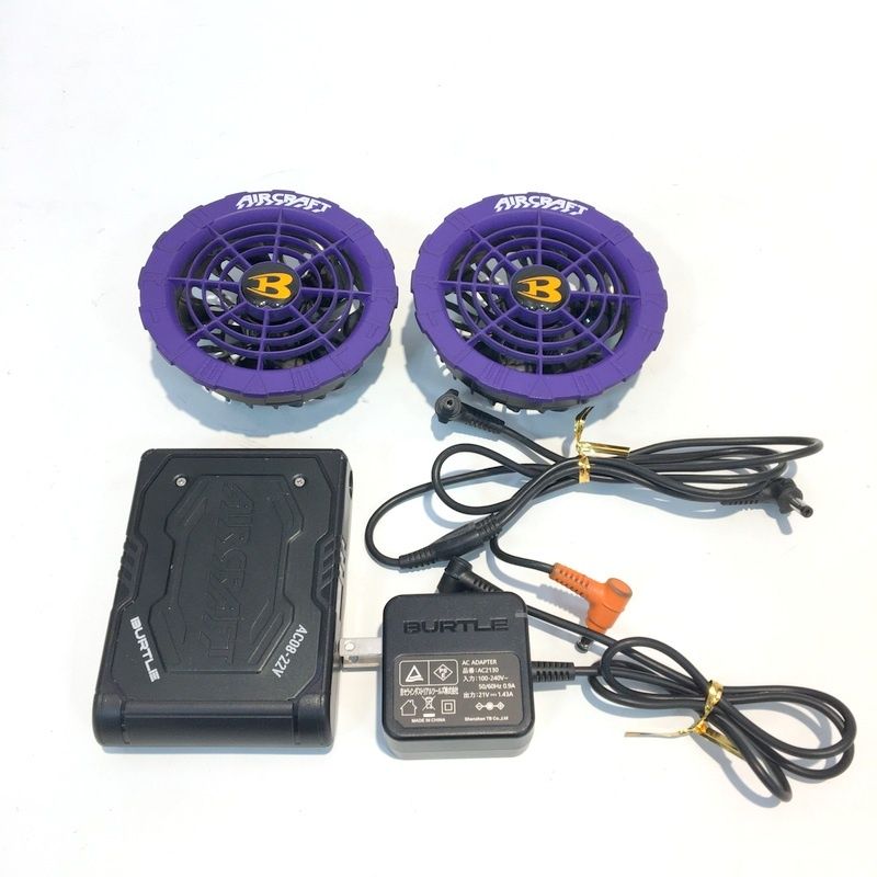 バートル AIRCRAFT ファン バッテリー セット AC08-22V エアークラフト