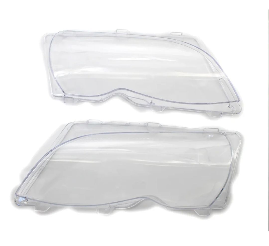 BMW 3シリーズ E46 クーペ カブリオ 2000-2003 m3 2000-2005 フロントヘッドライト クリア レンズ カバー 純正 FFCRYSTALESIA_COM