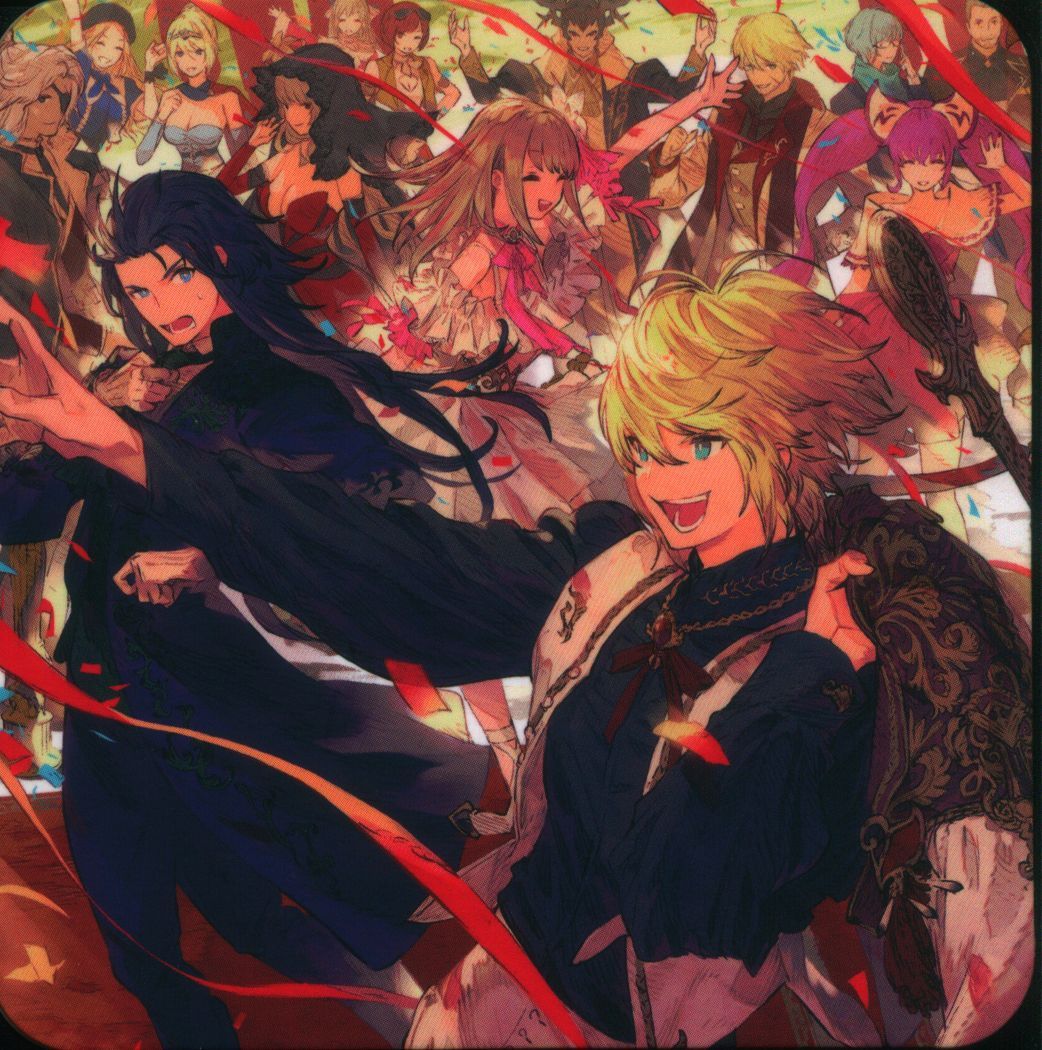 SQUARE ENIX SQUARE ENIX CAFE コースター FFBEシリーズ合同コラボ