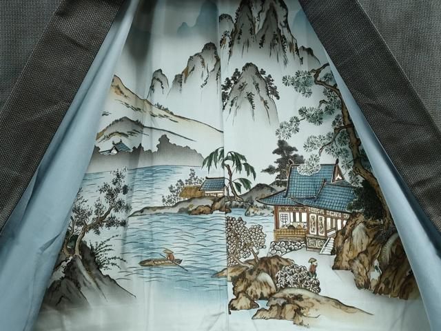 ☆平和島様☆専用出品商品です！ 平和屋着物○男性 本場大島紬 アンサンブル 100亀甲 総詰め キング