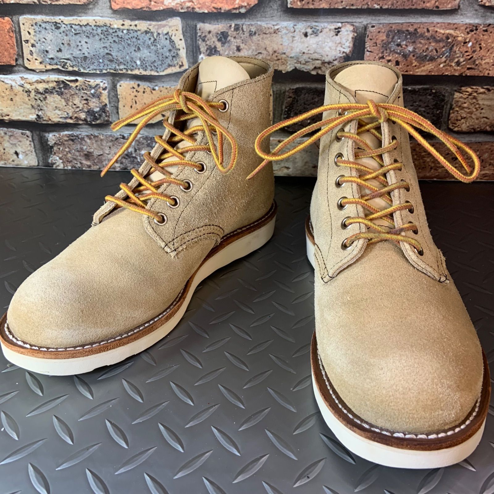 【安心品質0297】廃盤レッドウイン7.5D8165REDWING送料無料 廃盤8167レッドウイングUS7.5送料込25.5-26.5