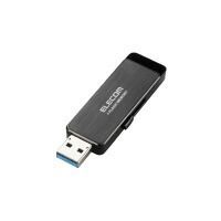 エレコム 暗号化機能付きＵＳＢメモリ ３２ＧＢ ブラック ＵＳＢ３．０ MF-ENU3A32GBK エレコム