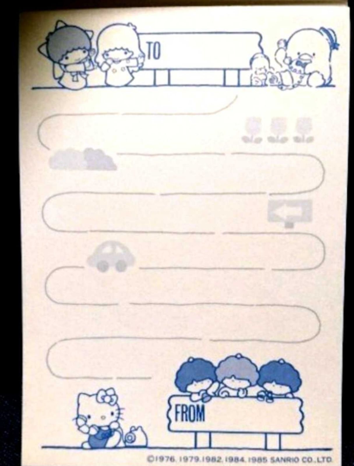 レア 昭和レトロ 当時物 1976 1985 サンリオ メモ帳 - メルカリ