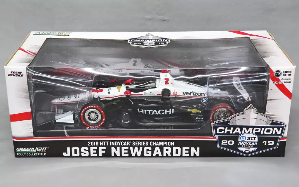 【中古】ミニカー 1/18 2019 NTT INDYCAR SERIES CHAMPION JOSEF NEWGARDEN HITACHI #2(ホワイト×ブラック×レッド) [11074] その他