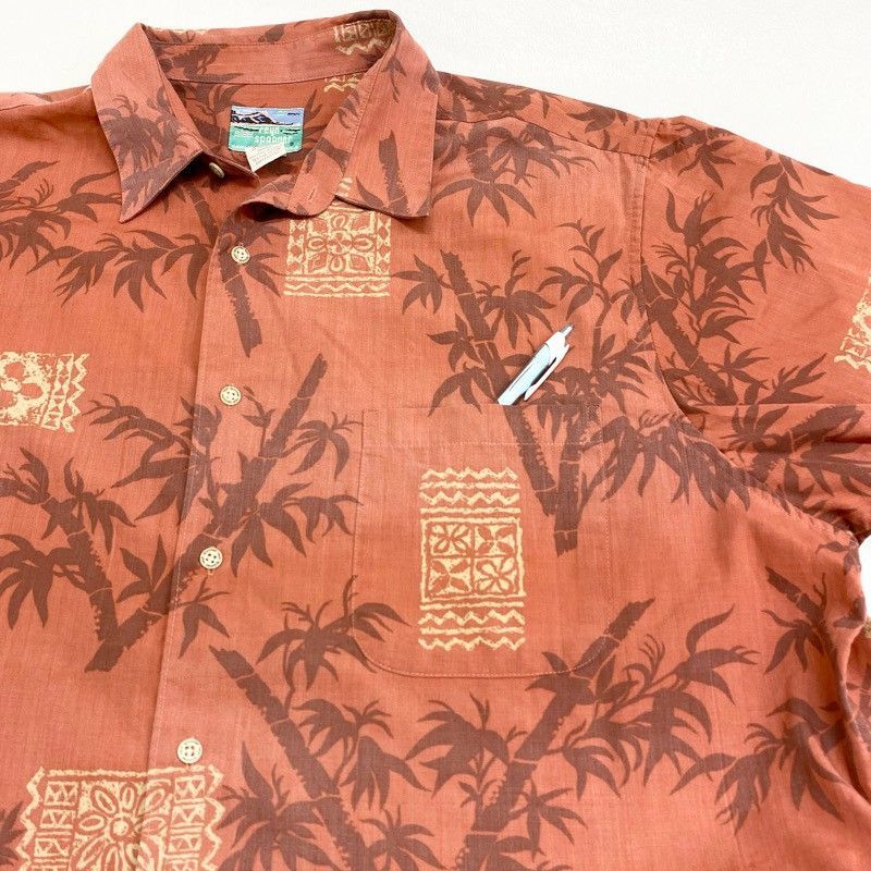 US古着 レインスプーナー reyn spooner アロハシャツ 半袖 総柄 