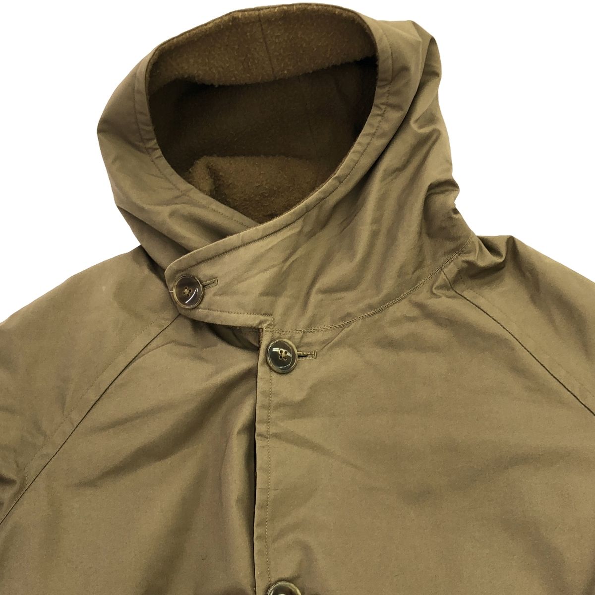 COMOLI コモリ 15AW ナッピングウールフーデッドコート 15F-04003