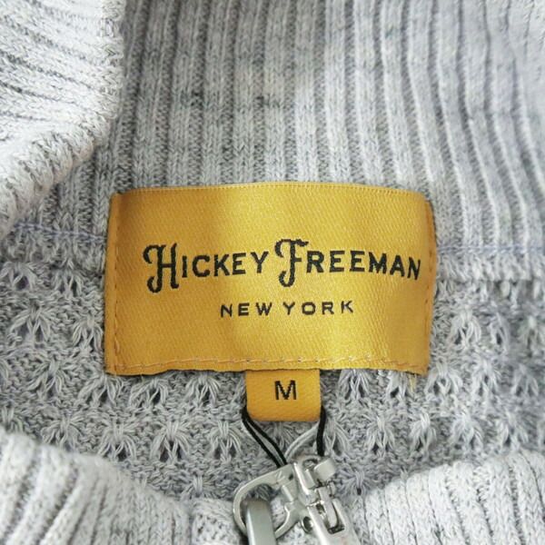 80%OFF 新品 ヒッキーフリーマン Hickey Freeman ジップニット L 