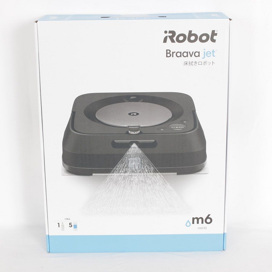 新品未開封】iRobot ブラーバ ジェット m6 グラファイト 床拭き 