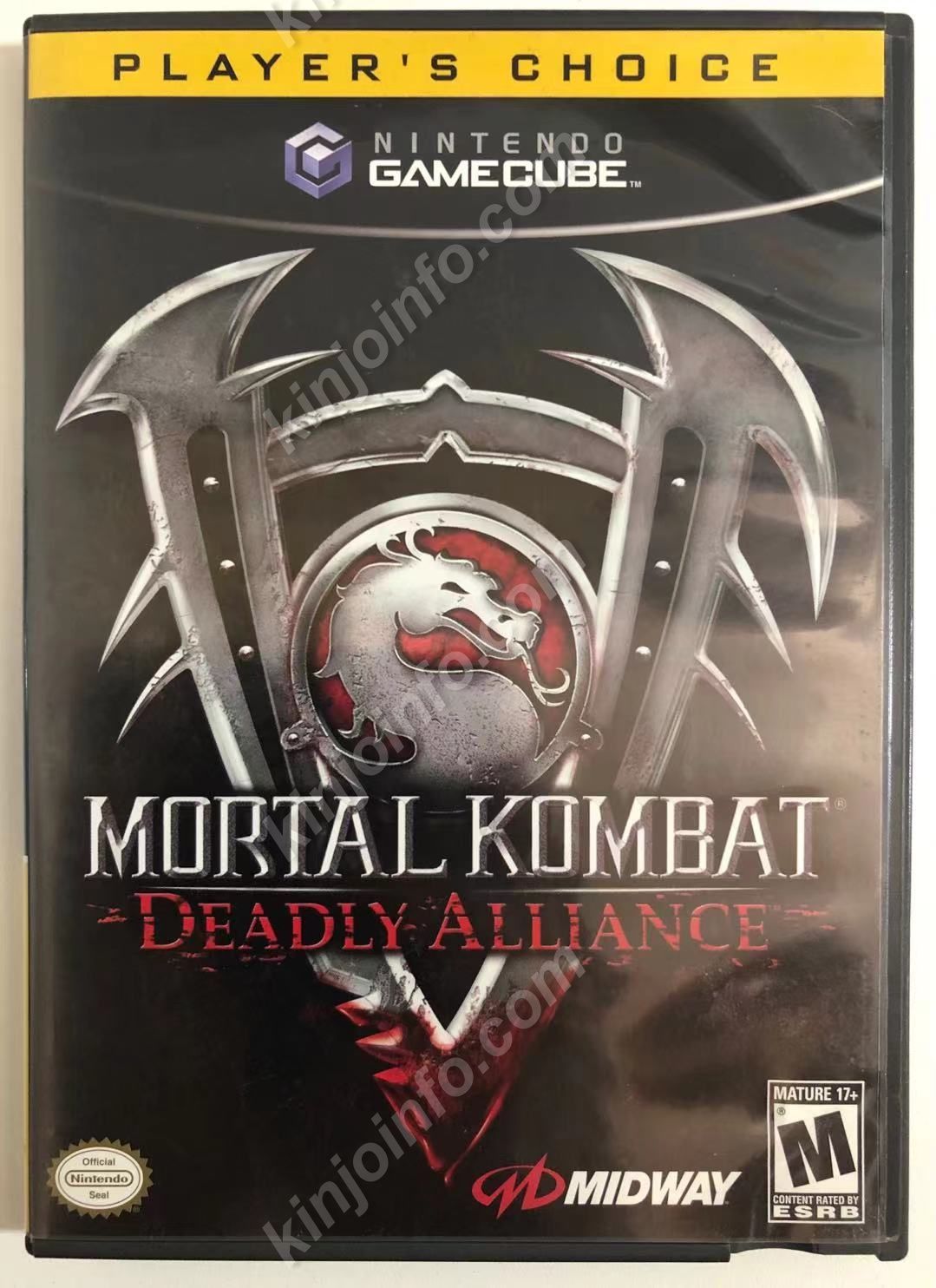 MORTAL KOMBAT DEADLY ALLIANCE【中古美品・GC北米版 - メルカリ